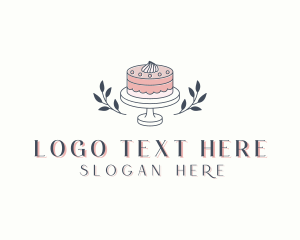 Flower Wedding Cake logo