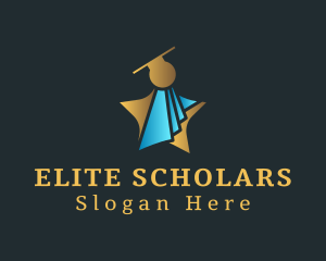 Star Student Graduation logo design