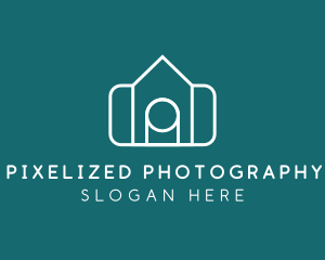 Camera Photography Home  logo design