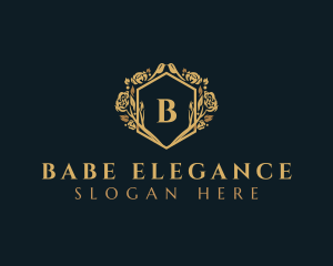 Luxury Floral Boutique logo design