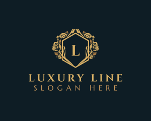 Luxury Floral Boutique logo design