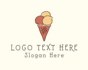 Ice Cream Dessert  logo