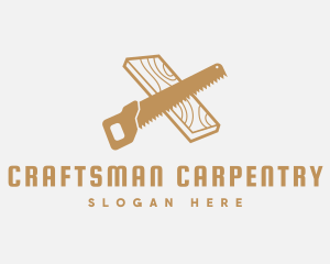 Carpenter Saw Tool logo