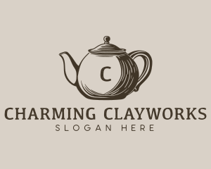 Ceramic Pottery Teapot logo