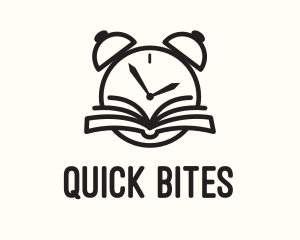 Reading Time Clock logo design