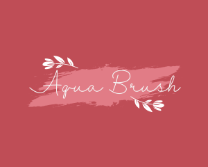 Beauty Fashion Brush logo design