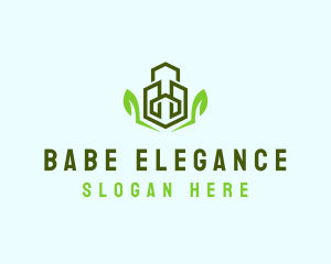 Natural Eco Buildings logo design