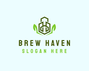 Natural Eco Buildings logo design