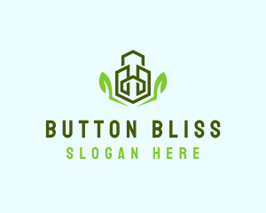 Natural Eco Buildings logo design