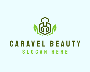 Natural Eco Buildings logo design