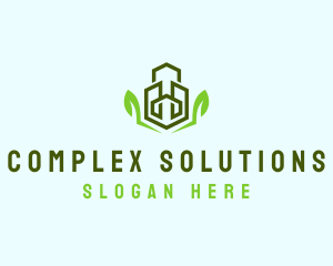 Natural Eco Buildings logo design