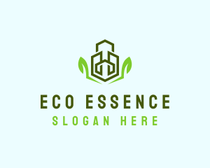 Natural Eco Buildings logo design