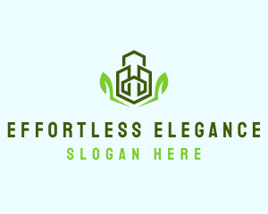 Natural Eco Buildings logo design