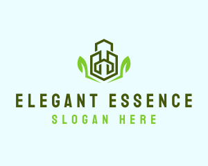 Natural Eco Buildings logo design