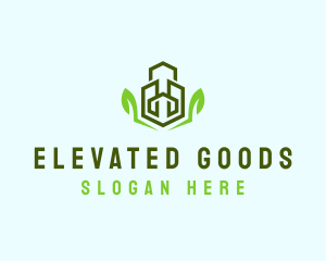 Natural Eco Buildings logo design