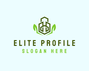 Natural Eco Buildings logo design