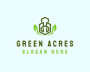 Natural Eco Buildings logo design