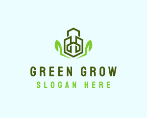 Natural Eco Buildings logo design