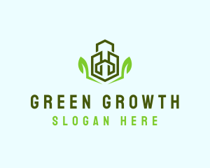 Natural Eco Buildings logo design