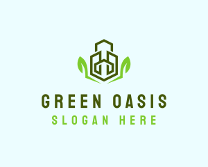 Natural Eco Buildings logo design