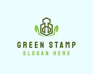 Natural Eco Buildings logo design