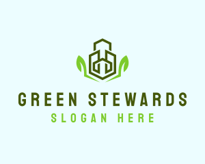 Natural Eco Buildings logo design