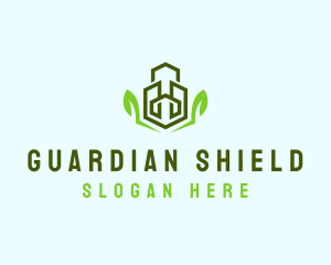 Natural Eco Buildings logo design