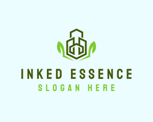 Natural Eco Buildings logo design