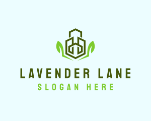 Natural Eco Buildings logo design