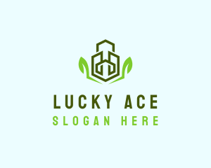 Natural Eco Buildings logo design