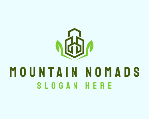 Natural Eco Buildings logo design