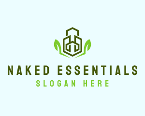 Natural Eco Buildings logo design