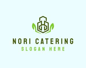 Natural Eco Buildings logo design