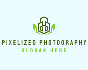 Natural Eco Buildings logo design