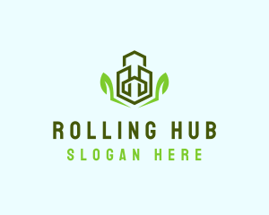 Natural Eco Buildings logo design