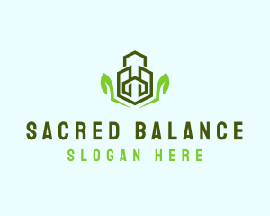 Natural Eco Buildings logo design