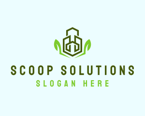 Natural Eco Buildings logo design