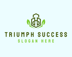 Natural Eco Buildings logo design