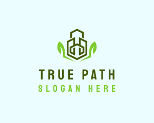 Natural Eco Buildings logo design