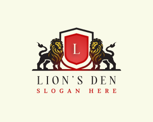 Lion Regal Agency logo design