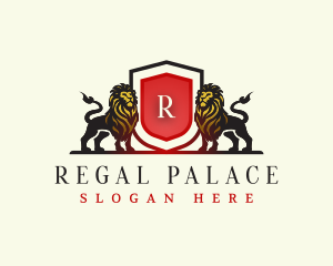 Lion Regal Agency logo design