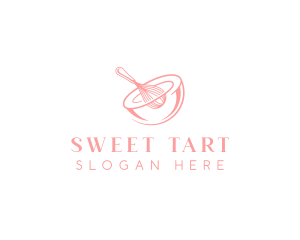 Bakery Bowl Whisk logo design