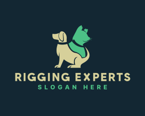 Veterinary Pet Dog Cat Logo