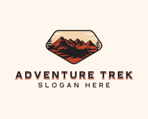 Mountain Trek Adventure logo design