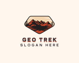 Mountain Trek Adventure logo design