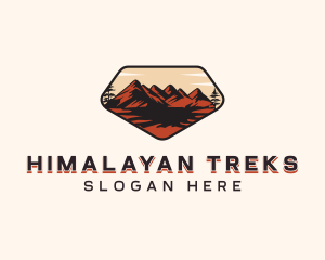 Mountain Trek Adventure logo design