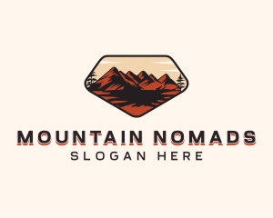 Mountain Trek Adventure logo design