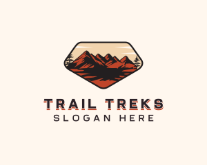 Mountain Trek Adventure logo design