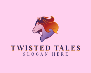 Equine Horse Animal logo design