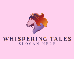 Equine Horse Animal logo design